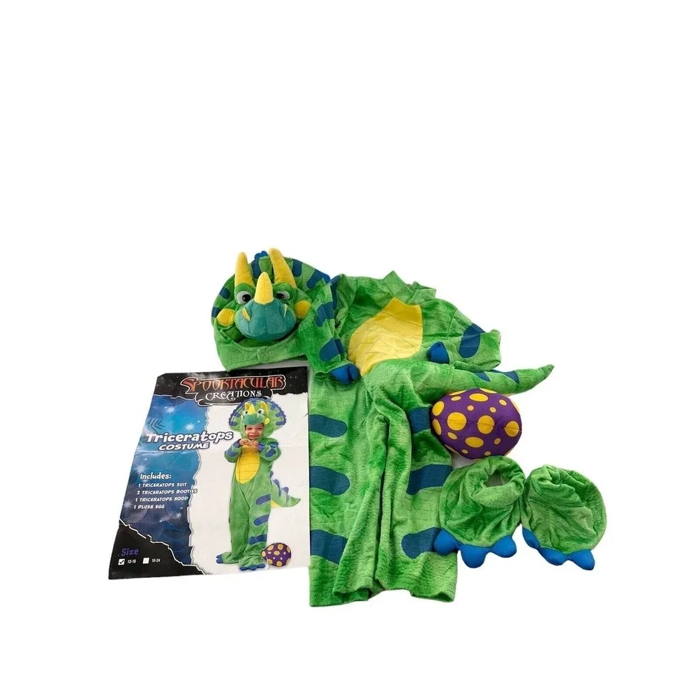 Triceratops Dinosaur Costume 18M Spooktacular Creations Halloween‎ Toddler Baby